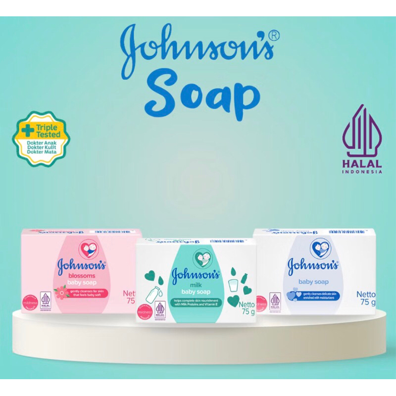 JOHNSONS SOAP 75G