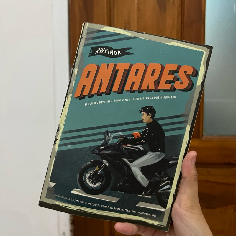 [SOLD OUT] Novel Preloved Original - Novel Antares by Rweinda