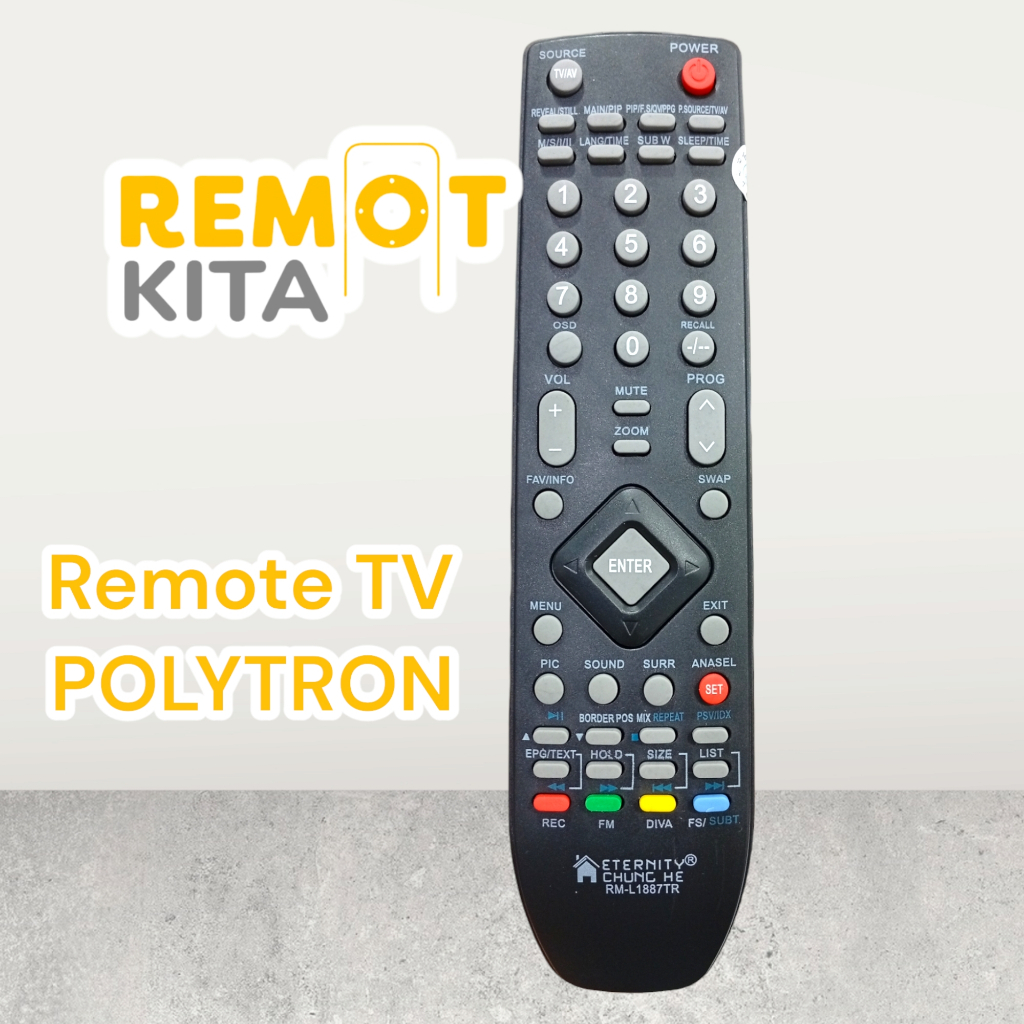 REMOT TV POLYTRON LED