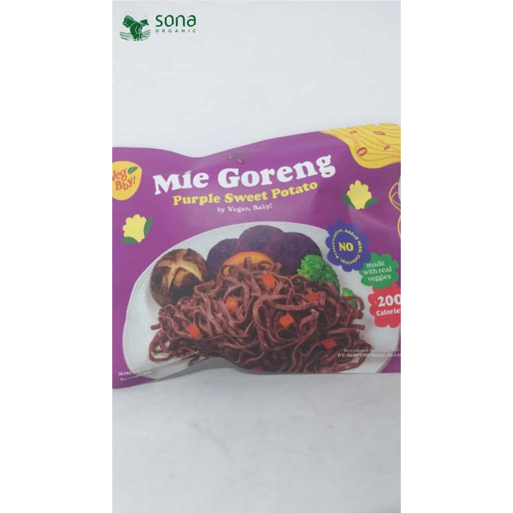 

Mie Goreng Ubi Ungu 67g 200 cal - Vegan Baby