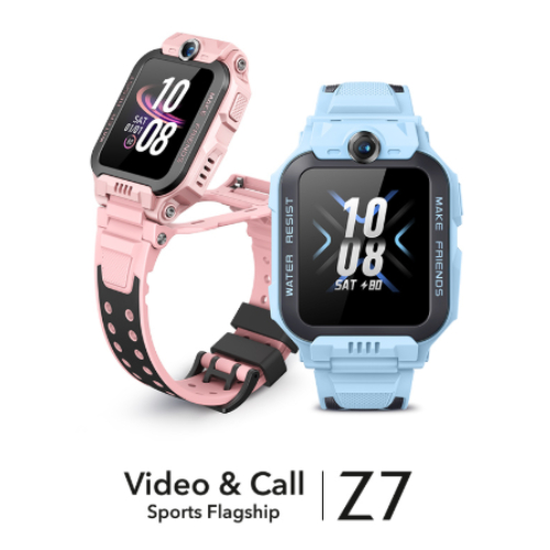 Imoo Watch Phone Z7 (Upgrade Z6) Front & Rear Dual Camera With Flip-Structure | Jam Tangan Anak Imoo