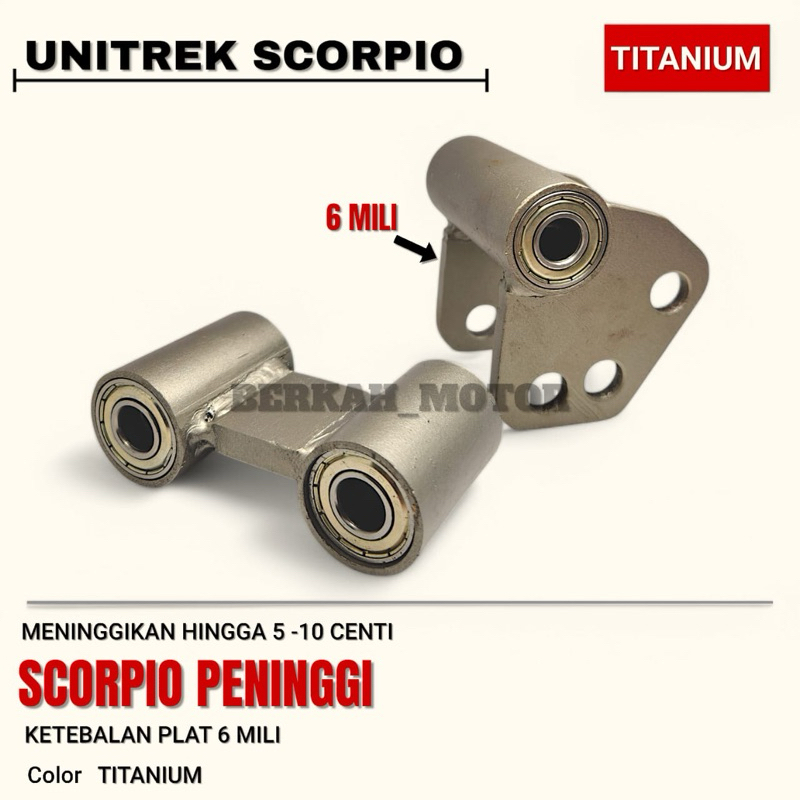 Prolink Peninggi Scorpio . Unitrack Scorpio Peninggi . Bearing Scorpio Peninggi .Peninggi Scorpio