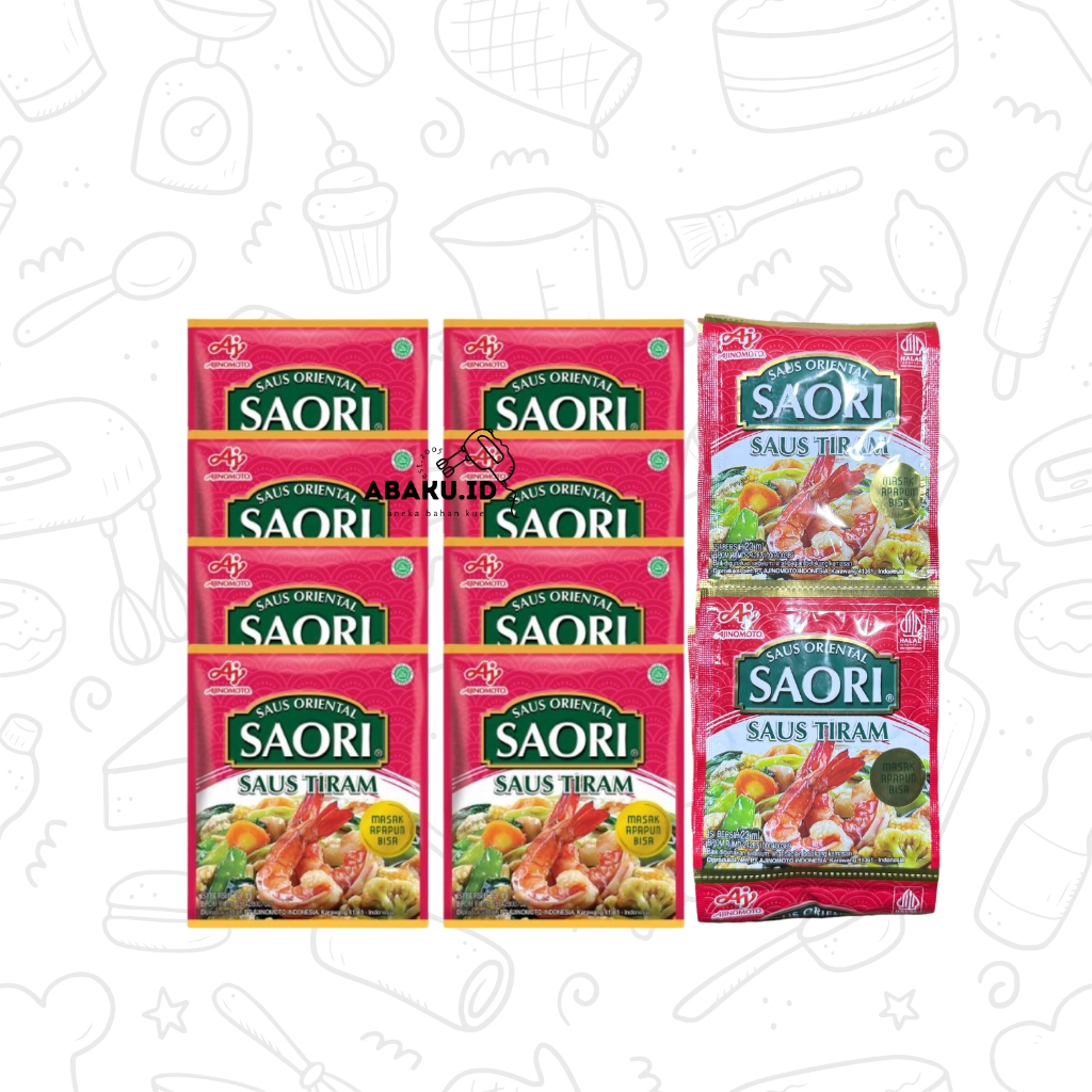 

SAORI SAUS TIRAM 1 RENTENG (10 SACHET)