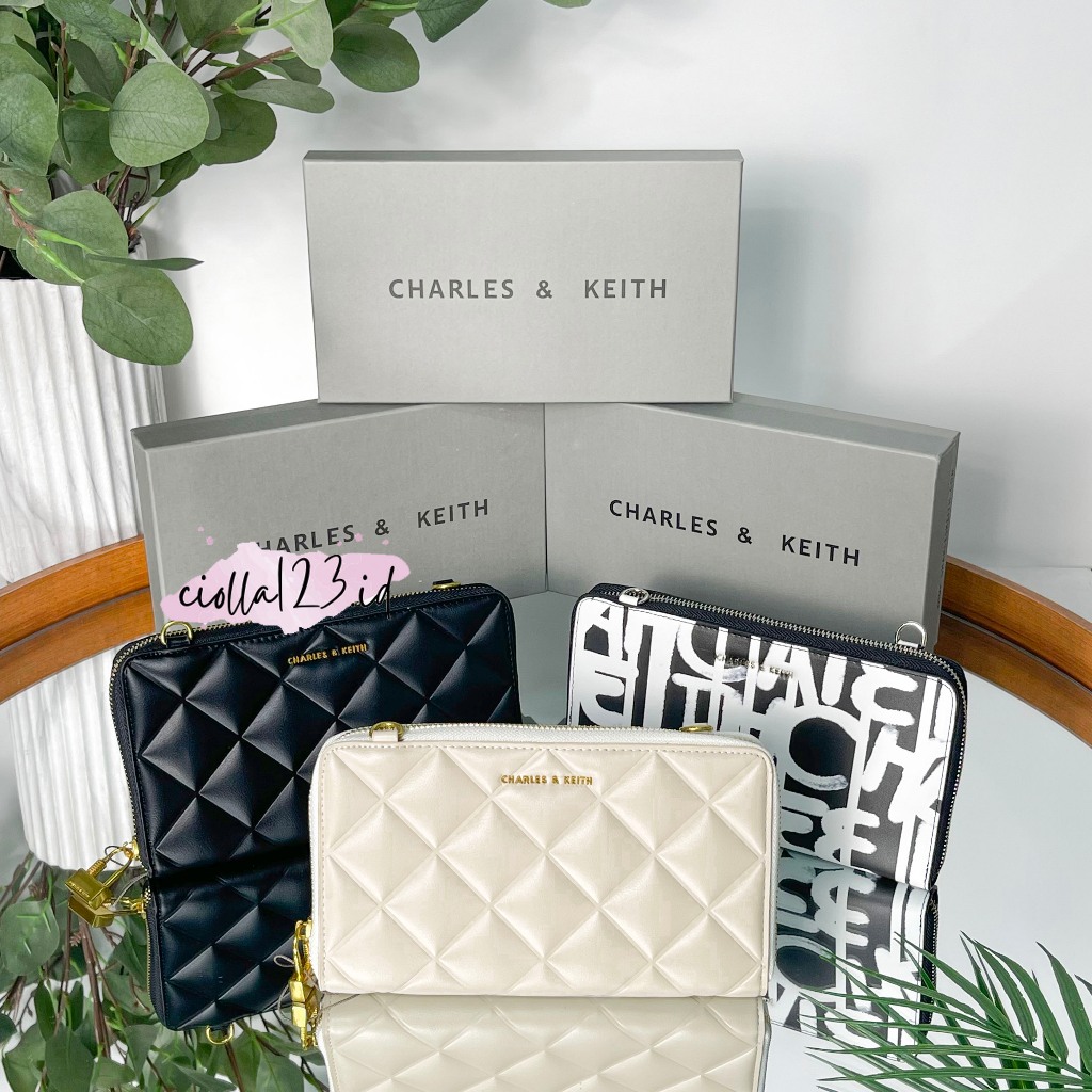 CK040 TAS WANITA CK CHAIN LONG - TAS RANTAI FREE BOX