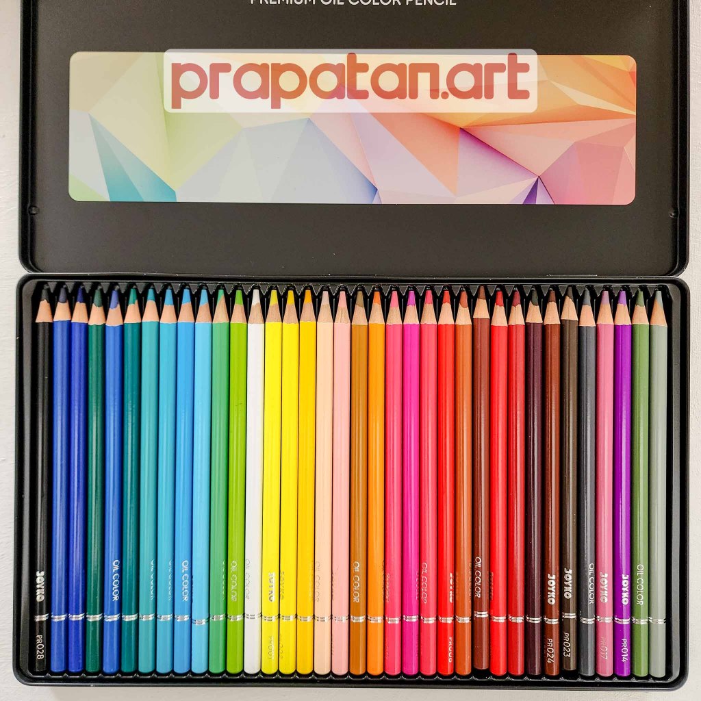 

YUH Pensil Warna Joyko Premium Oil Color Pencil CP-TC126 Color Pencil