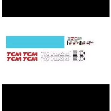 STIKER FORKLIFT TCM 3 TON
