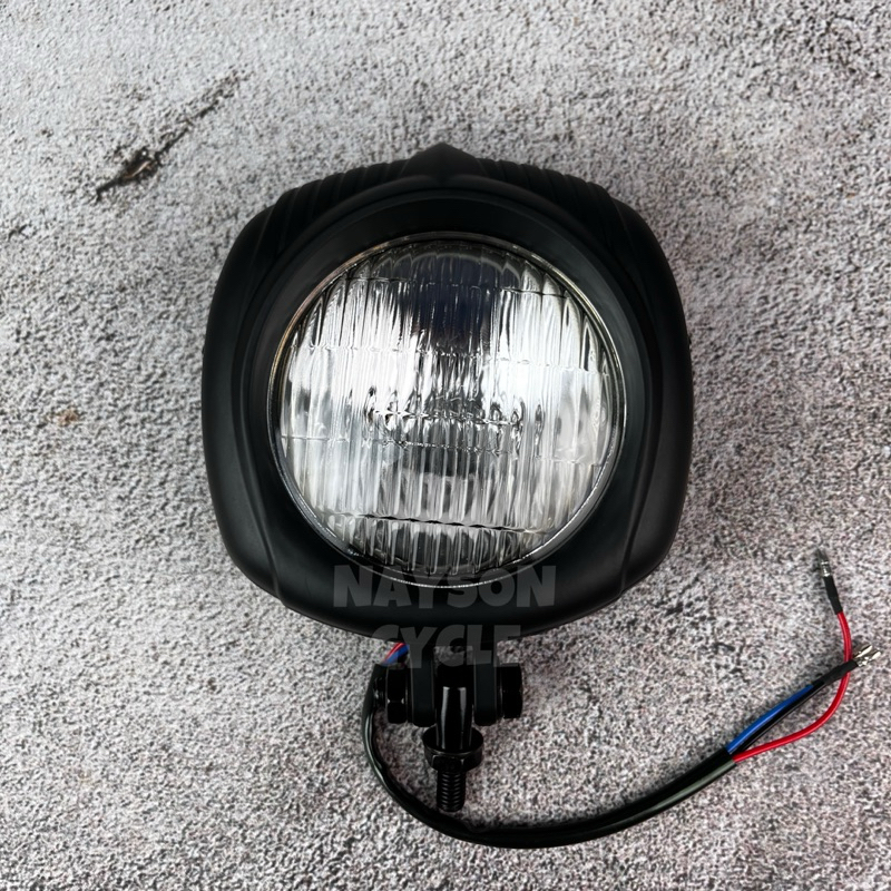 Headlamp Lampu Depan Caplin Motor Custom Universal