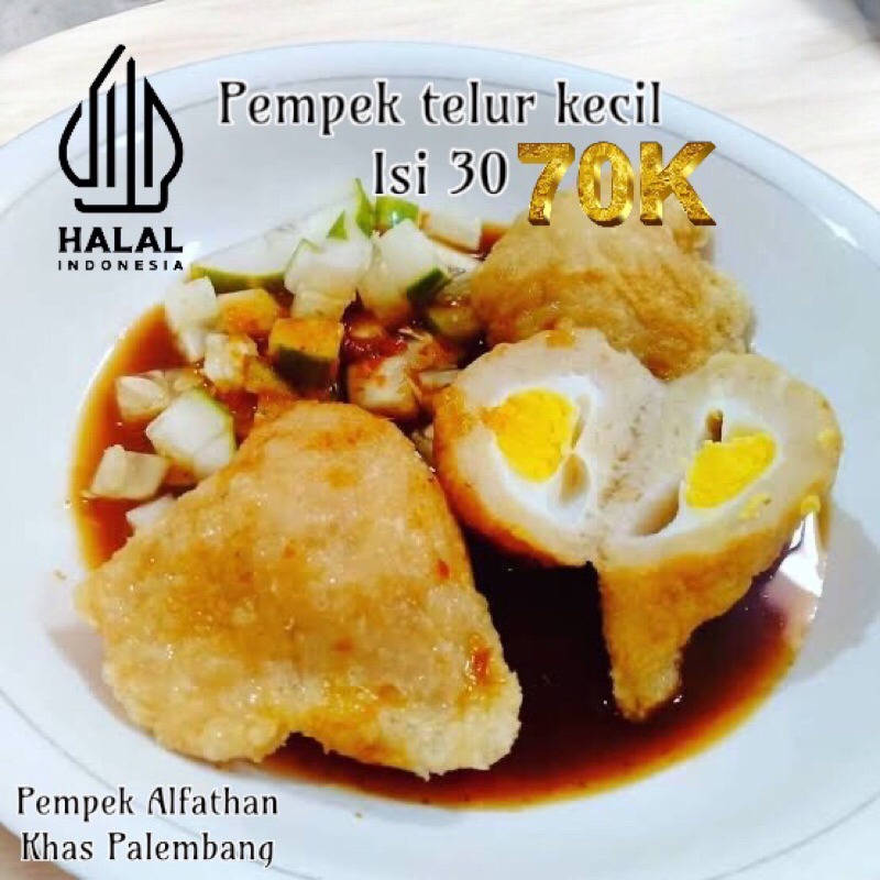 

PEMPEK TELUR KECIL / PEMPEK PALEMBANG / PEMPEK ALFATHAN / PEMPEK TELUR ISI 30