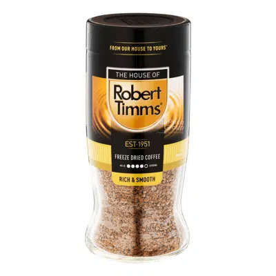

Robert Timms Premium Freeze Dried Coffee Rich & Smooth