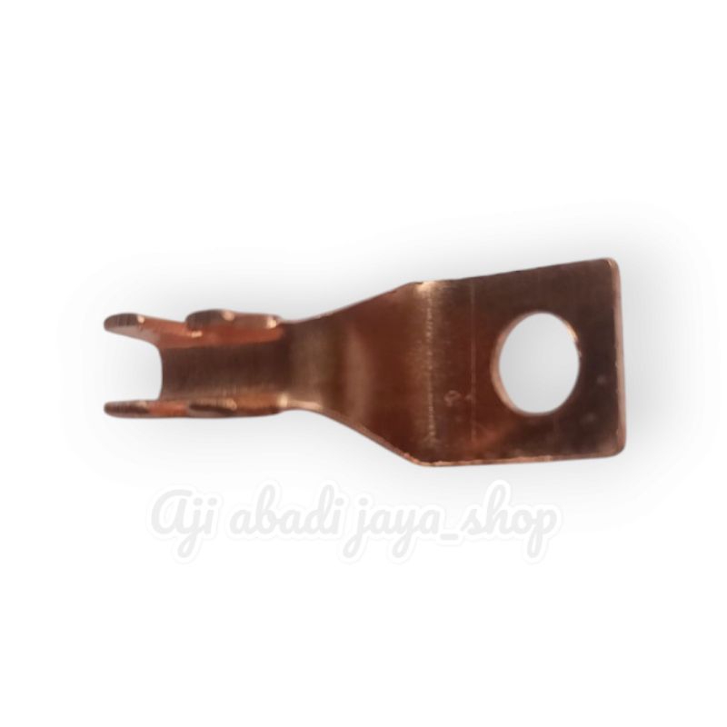 sekun tembaga asli,sekun kotak,skun aki motor matic isi 2pcs