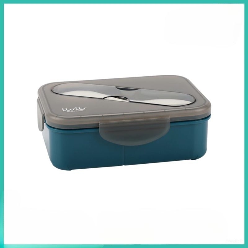 lunch box kotak bekal nasi makanan tempat makan set anak sekolah