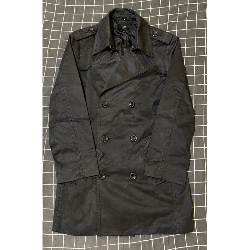 Coat Branded Ad hoc (Kancing emboss, Tag lengkap) / Coat branded