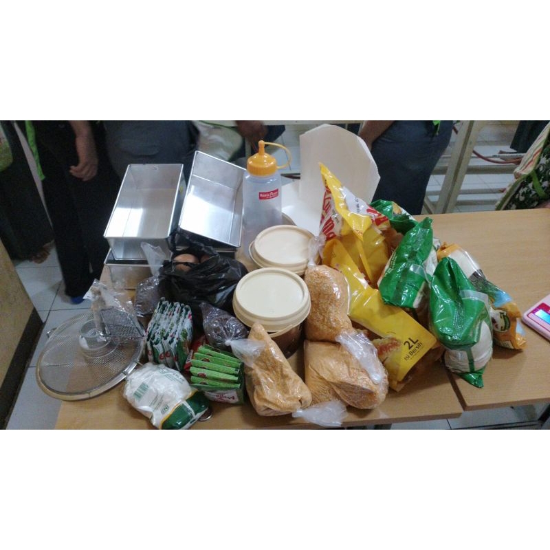 

paket bahan bolu open 1 loyang