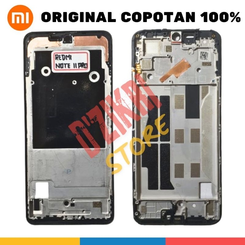 FRAME TULANGAN LCD XIAOMI REDMI NOTE 11 PRO 5G ORIGINAL COPOTAN