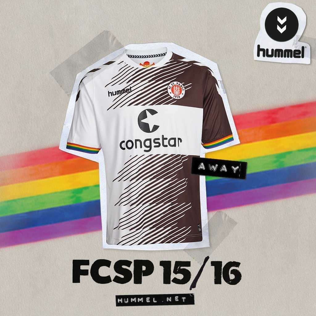 Jersey St. Pauli Away 15/16 GO Thailand