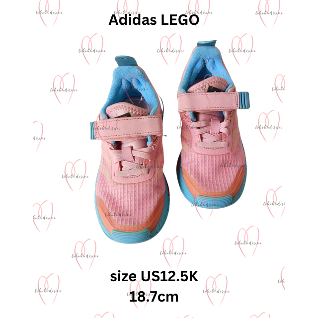 Adidas Lego Kids Shoes Size US12.5K (18.7cm)