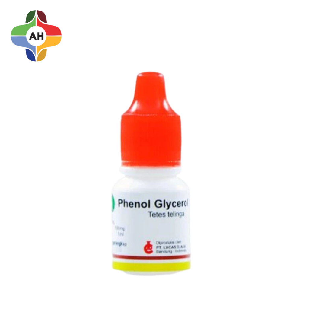 Phenol Glycerol Fenol Gliserol Glyserol 10% Tetes Telinga Botol 5 ml / Apotek Hutama