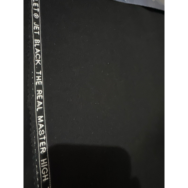 STARLET JET BLACK THE REAL MASTER HIGH TWIST KAIN JET BLACK STARLET GROSIR ROLL 35 YARD