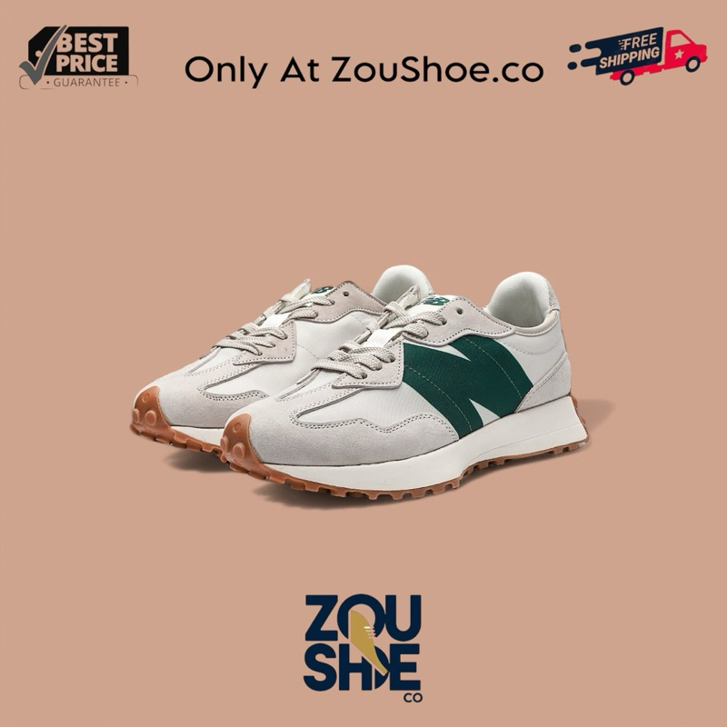 Sepatu Sneakers •[ ZouShoe.Co.Id ]•1129'NB'327 Beige Green 100% Brand New In Box