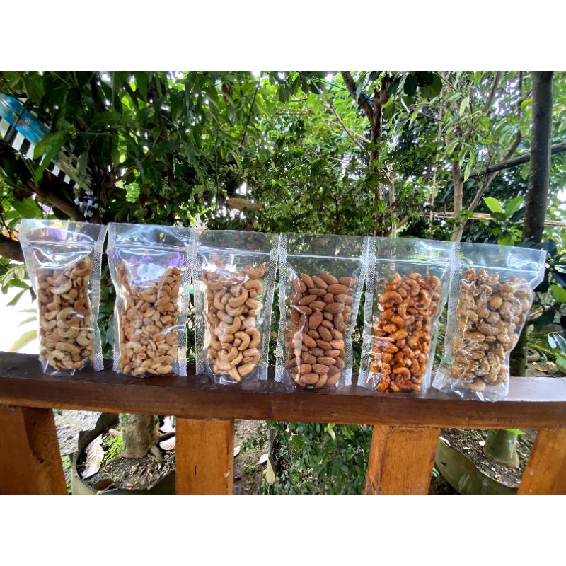 

Kacang All Varian (Mete, Almond, Mix, Kacang Bawang)