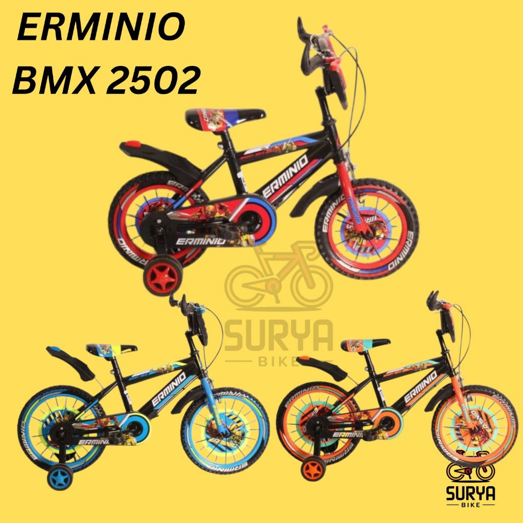 Sepeda Anak Erminio 2502 12"Sepeda Anak