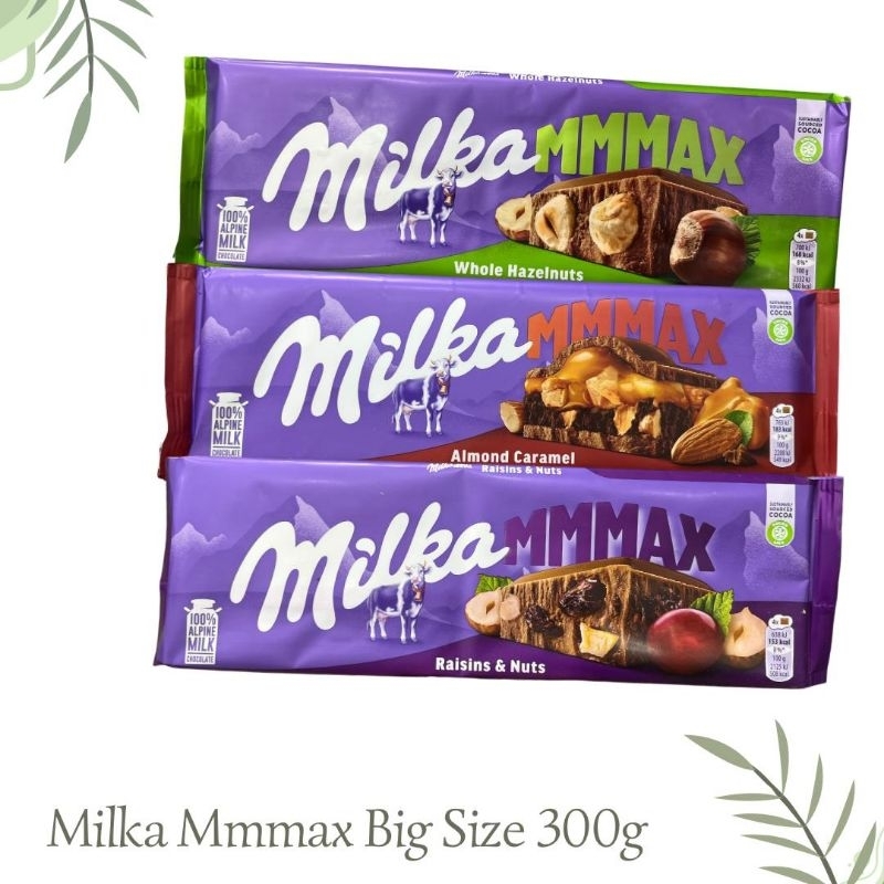 

Milka Coklat Premium Big Size Varian Rasa Murah 100% Original Asli Mesir Luar negeri 300gram