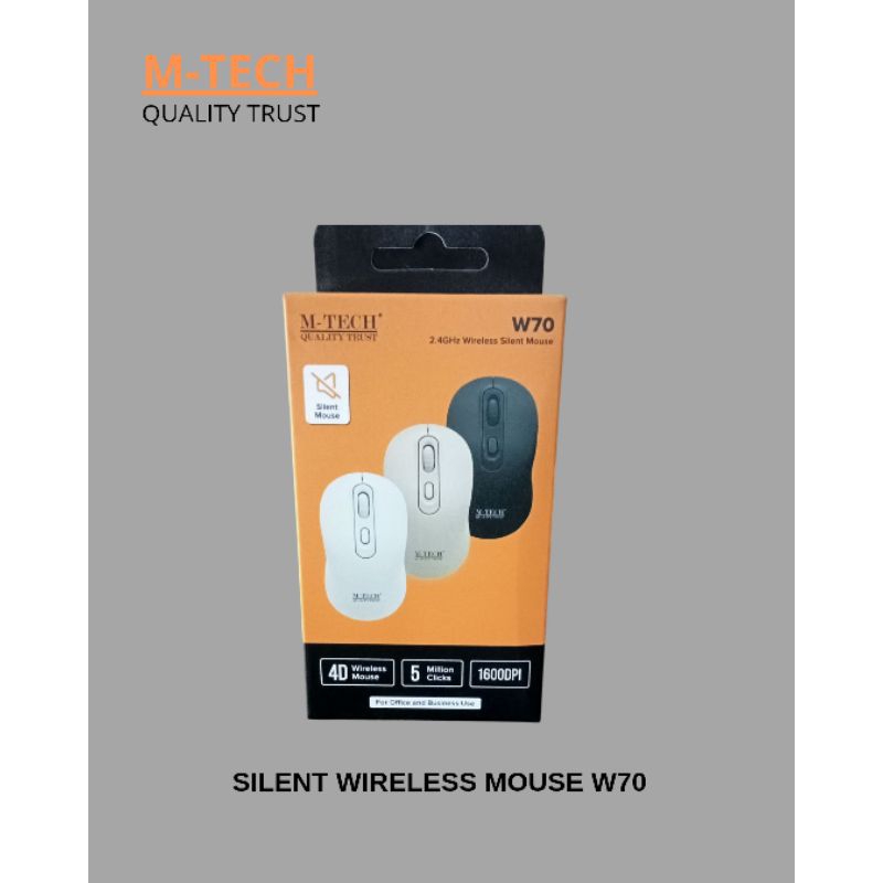 Mouse Wireless MTech W70