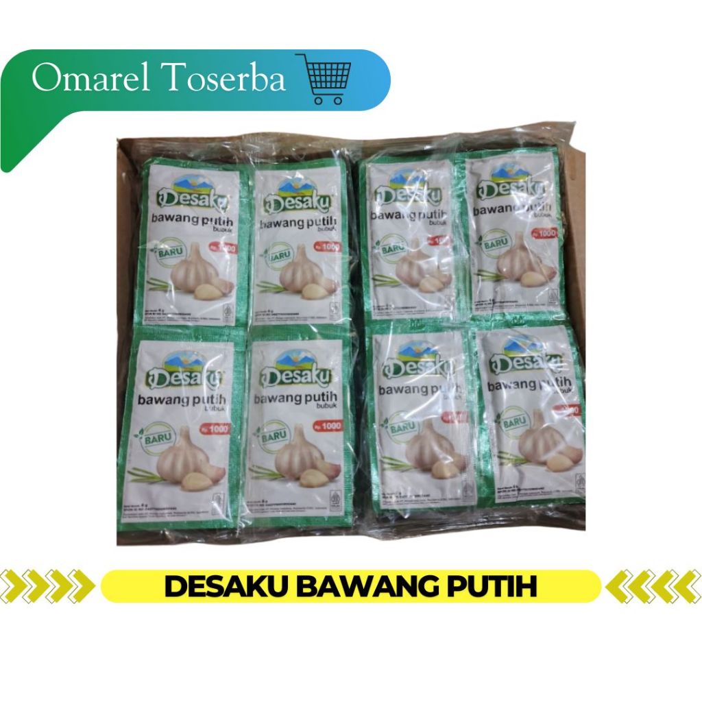 

DESAKU BAWANG PUTIH BUBUK | 1renteng = 12pcs