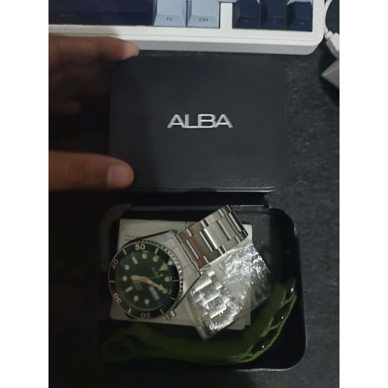 Jam tangan alba al4287x1 automatic diver watch