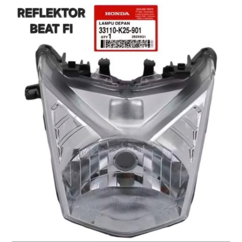 REFLEKTOR LAMPU DEPAN BEAT FI INJEKSI ORIGINAL