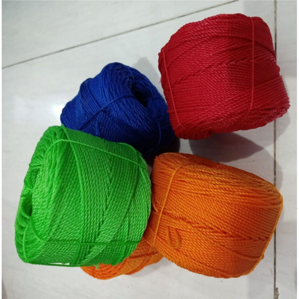 

[1 ROL] Tali Tambang PE 2mm & 2,5mm Tali Tanaman - Tali Lato-lato - Tali Layangan - Tali Pertanian