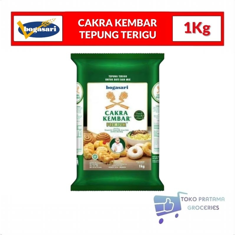 

CAKRA KEMBAR TEPUNG TERIGU 1Kg
