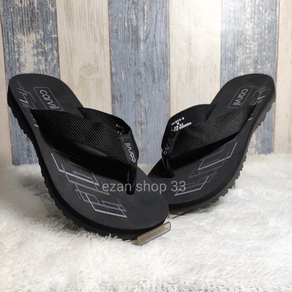 SANDAL CARVIL KEREN MODEL JEPIT ANTI LICIN/SLIP TAPAK KARET PRIA WANITA ANAK-ANAK DAN REMAJA