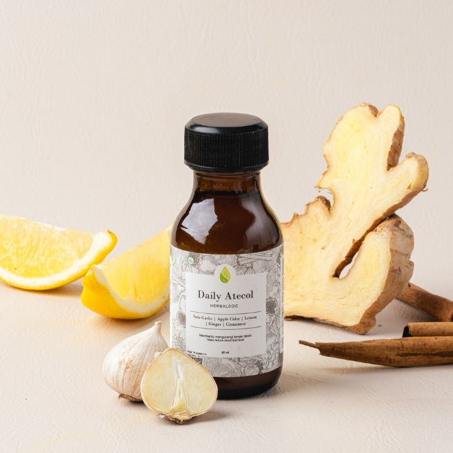 

HERBALDOC - Daily Atecol Travel Size 60 ml - Jus Herbal Penderita Kolesterol Darah Tinggi Diabetes
