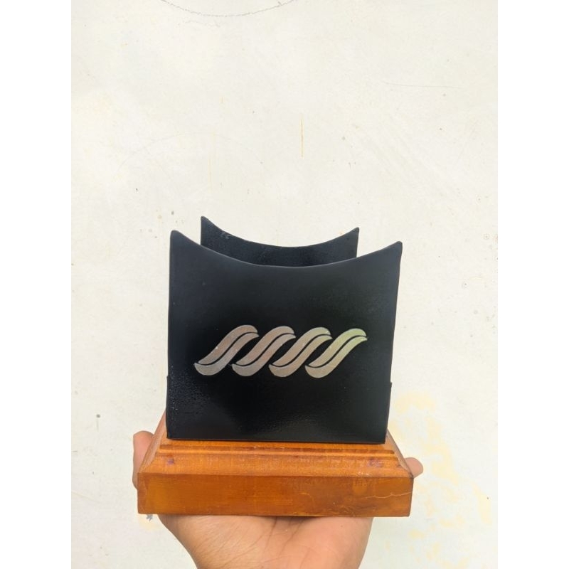 Tempat Tisu Etsa Logam | Tempat Tisu Kerajinan Tangan Berbahan Logam | Pajangan Kamar Itiak Pulang P