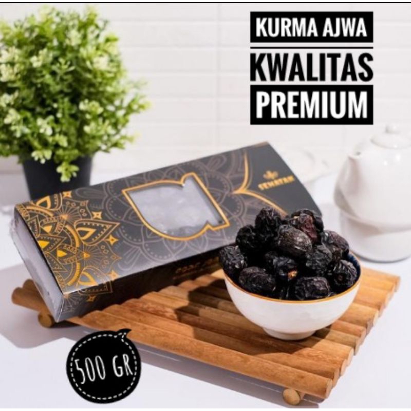 

Kurma Azwa Ajwa Premium Almadinah Sehatak Original Saudi Arabia