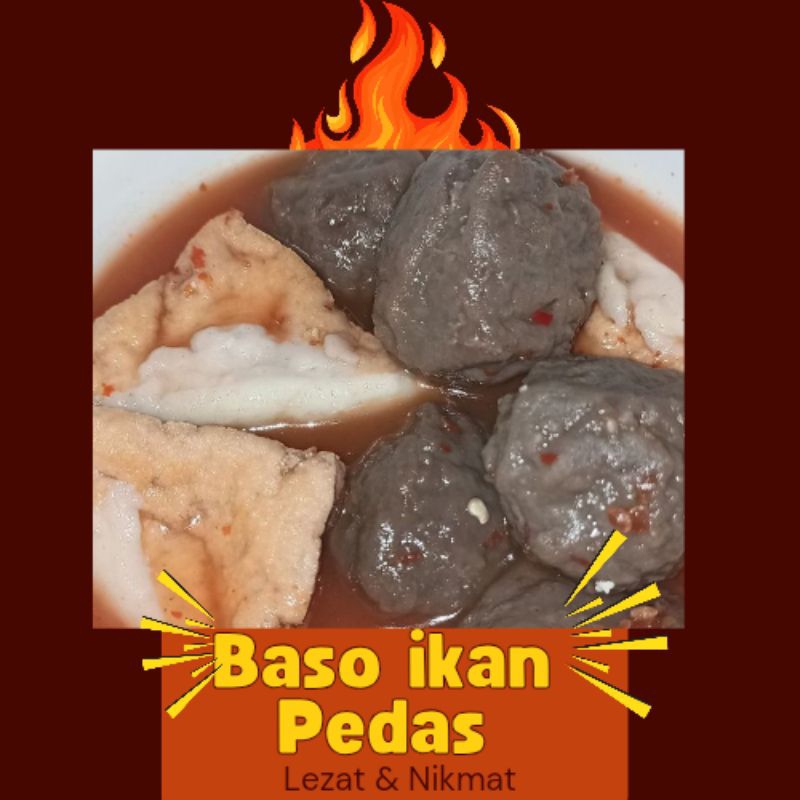 

Baso ikan + tahu aci enak mumer