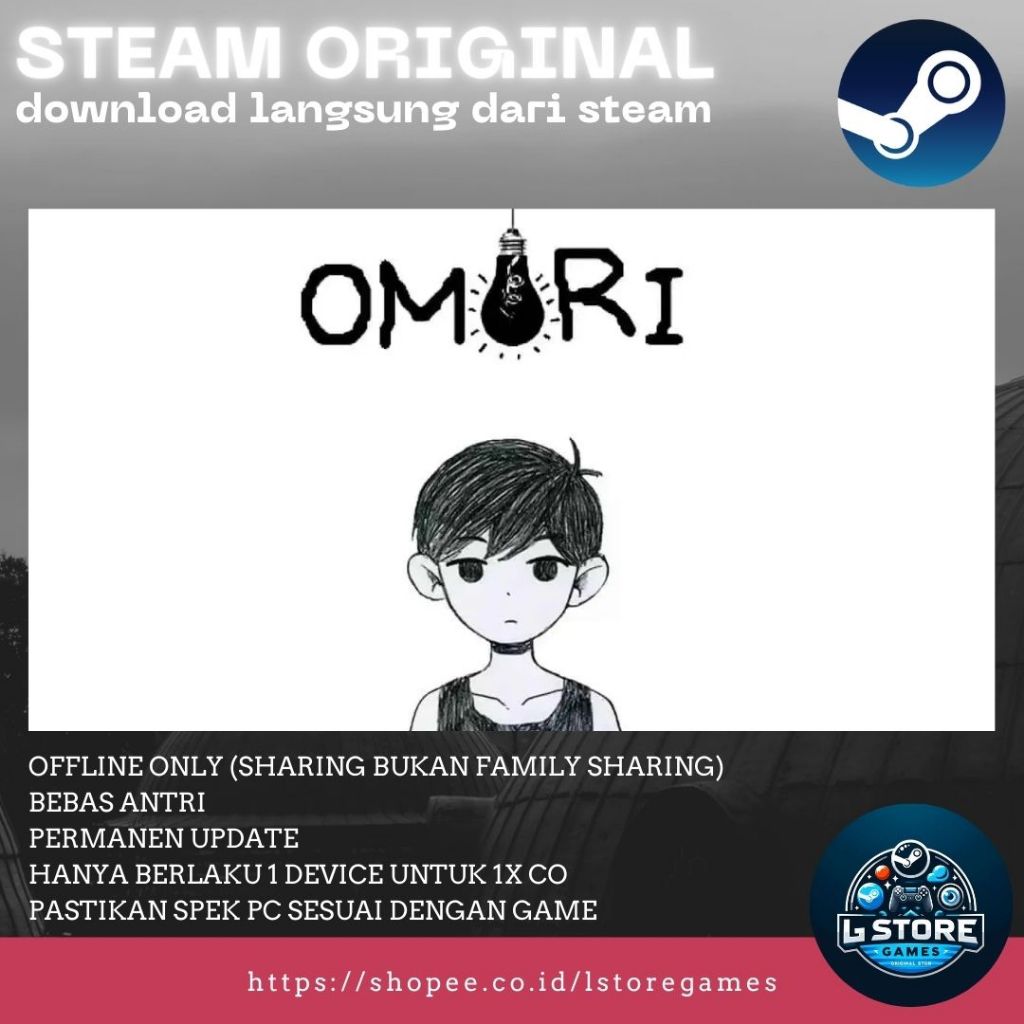 OMORI PC Game Sharing Original Offline