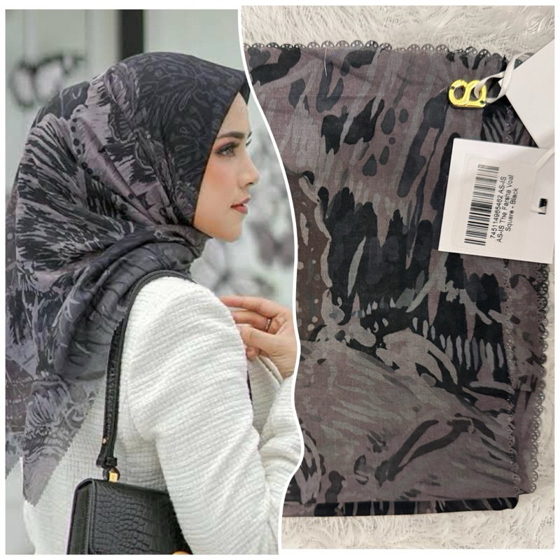 Buttonscarves The Farsha Square As is