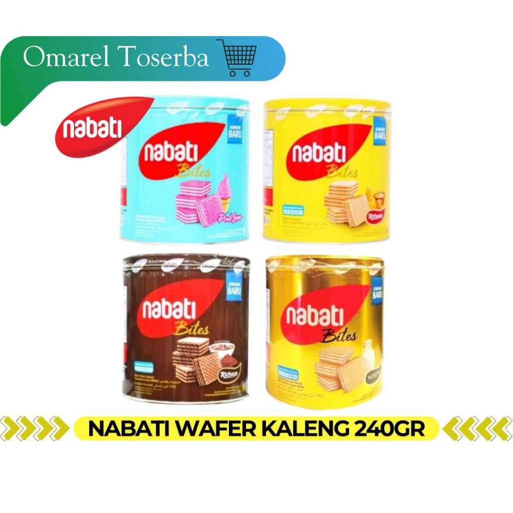 

NABATI WAFER KALENG 240gr