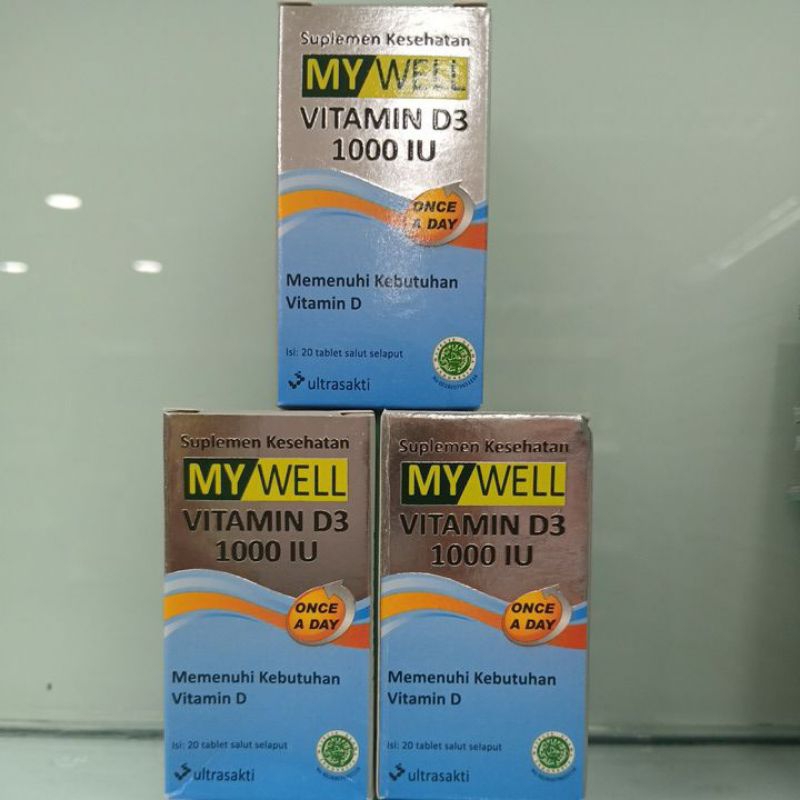 My Well Vitamin D3 1000IU