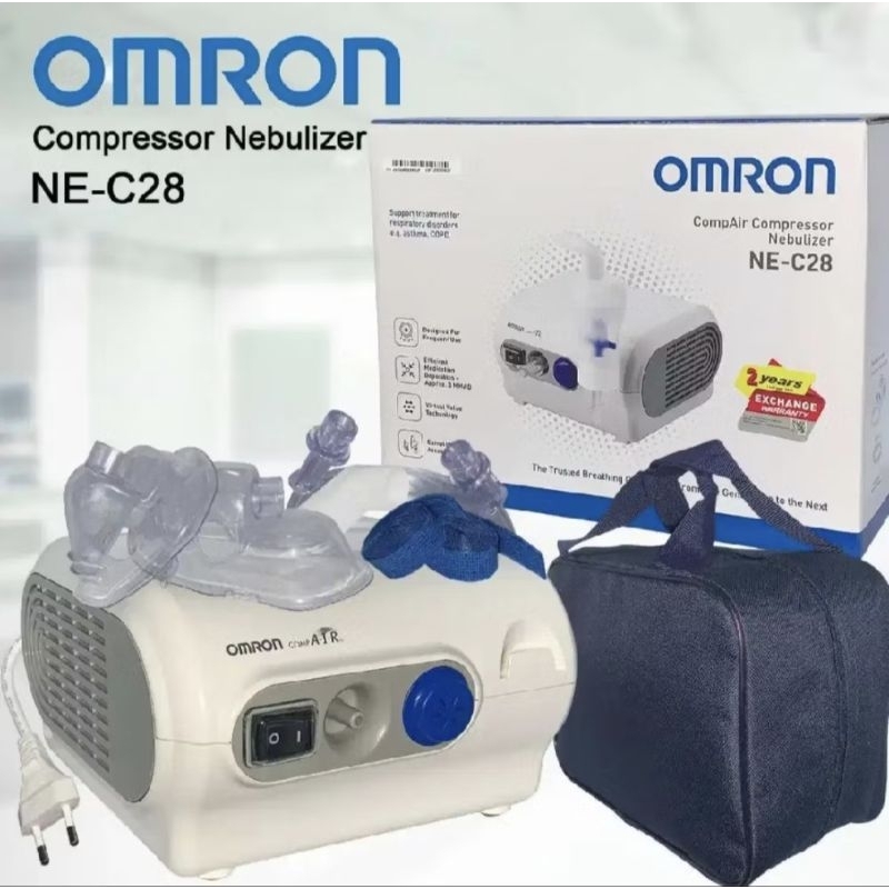 Nebulizer Omron Ne-C28 / alat nebulizer Omron Original