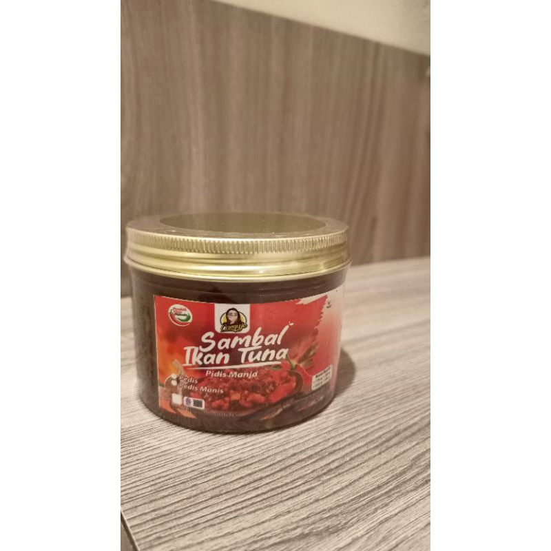 

Sambal Ikan Tuna pidis Manja by CAMUJO Kemasan Jar 250gr