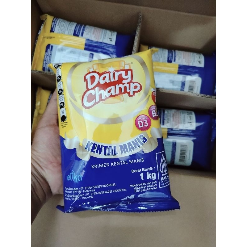 

Susu kental manis Dairy cham 1kg