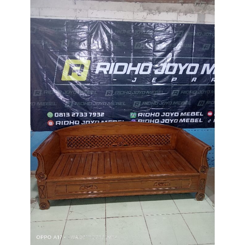 BANGKU RISBAN JATI TUA BANGKU JAWA BANGKU RISBAN UKIRAN BANGKU SANTAI CUSTOM BANGKU MINIMALIS JATI T