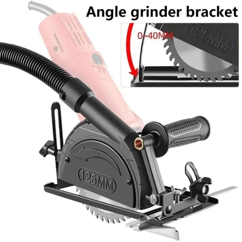 Dudukan gerinda tangan circular saw adaptor gerinda