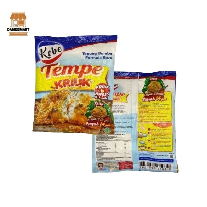 

Kobe Tepung Bumbu Tempe Kriuk 200gr