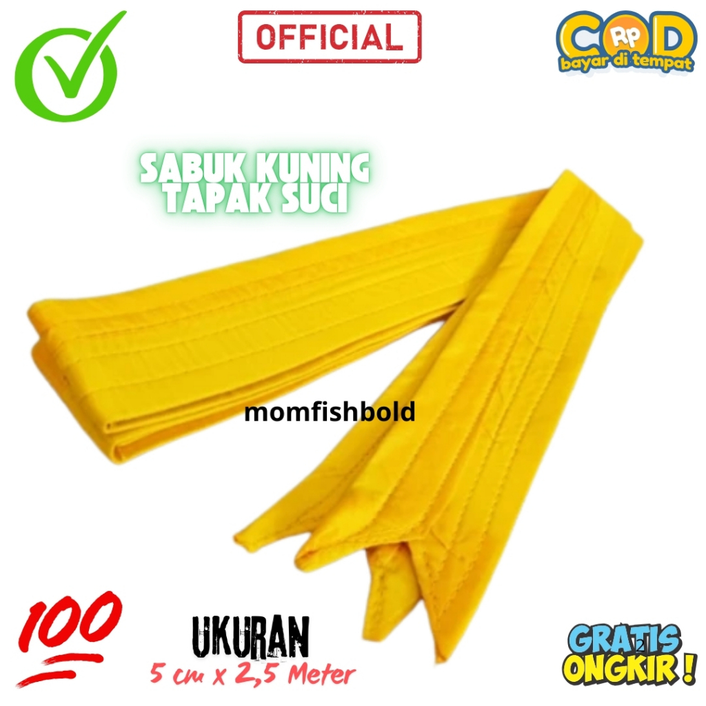 Sabuk Kader Tapak Suci / Sabuk Kuning Tapak Suci