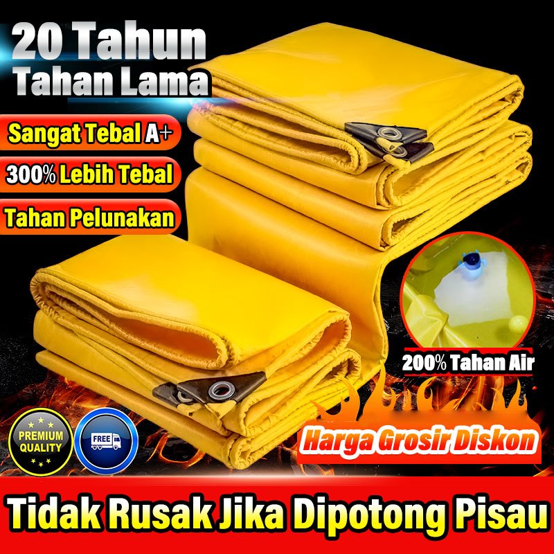 【Bahan Anti Air Tebal Dengan 5 Lapisan】terpal tenda terpal anti air dan panas 1x2 2×2 2x4 2×6 3x4 3x