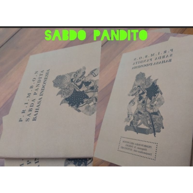 Primbon Sabdo Pandito,Sabdo Pandito.